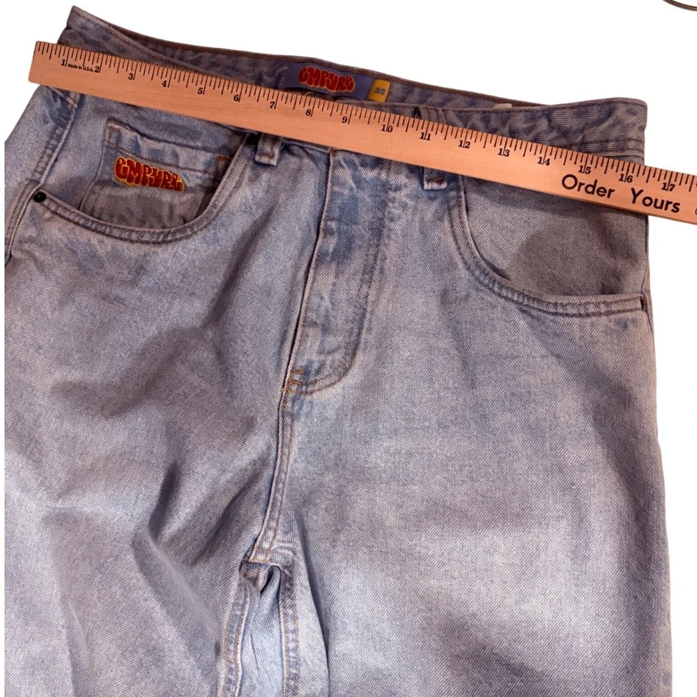 Empyre Relaxed Fit Jeans‎ Size 32 light blue Wash Skater Streetwear Baggy Denim